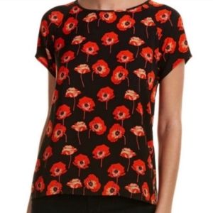 CAbi 3251 Women's Flanders Poppy Top Size XS Style 3251